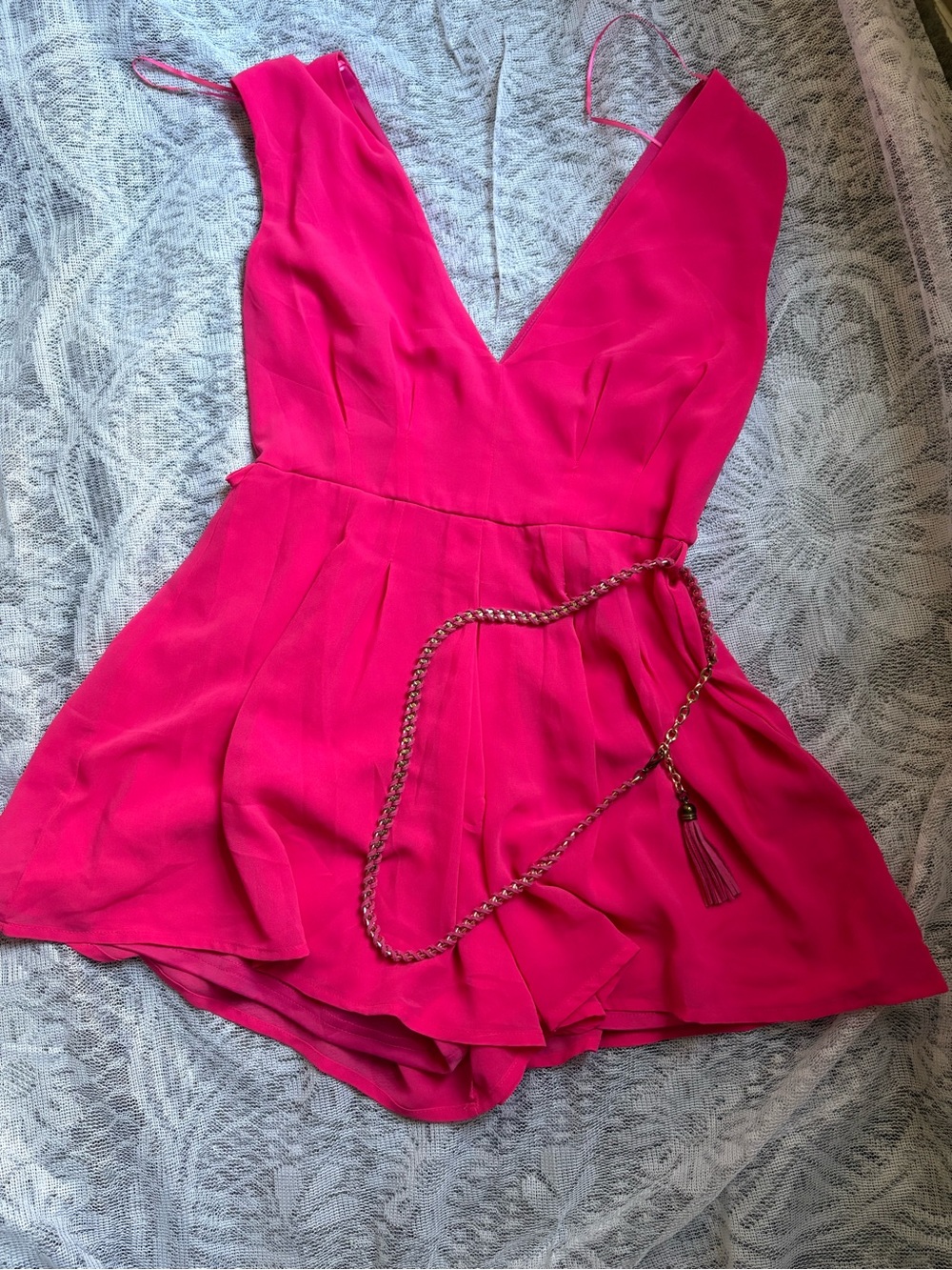 Xtaren Hot Pink Fashion Top